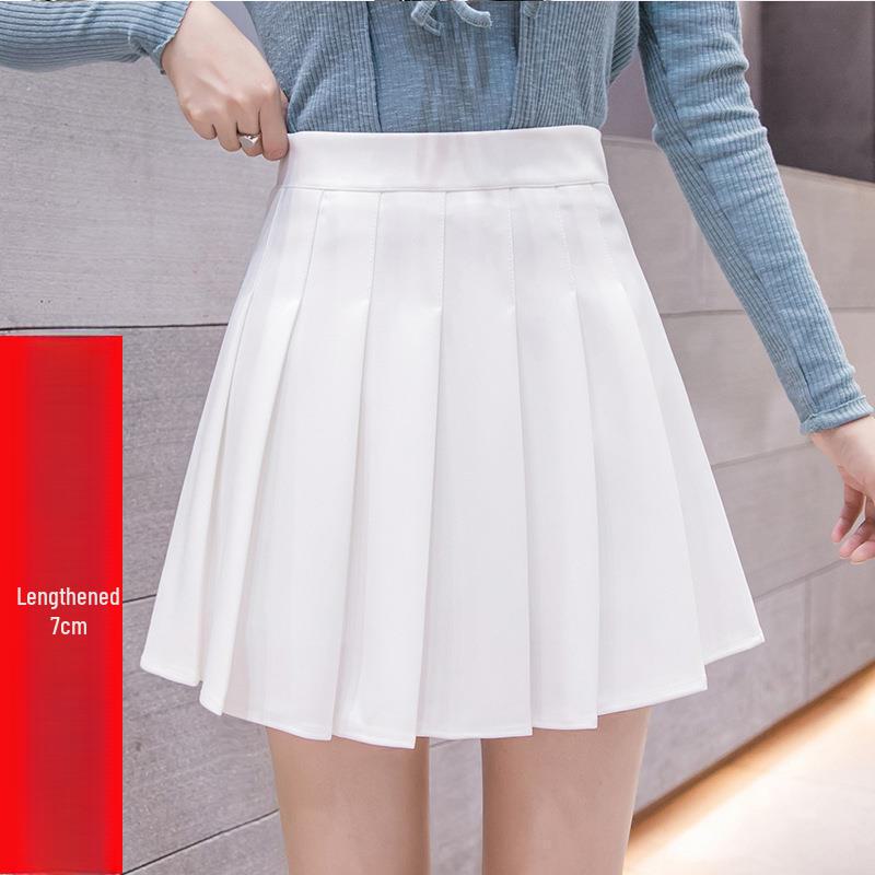 

Черная юбка-плиссе с высокой талией JK: Сексуальный и летний стиль против морщин для женщин L (52.5-57.5 kg)