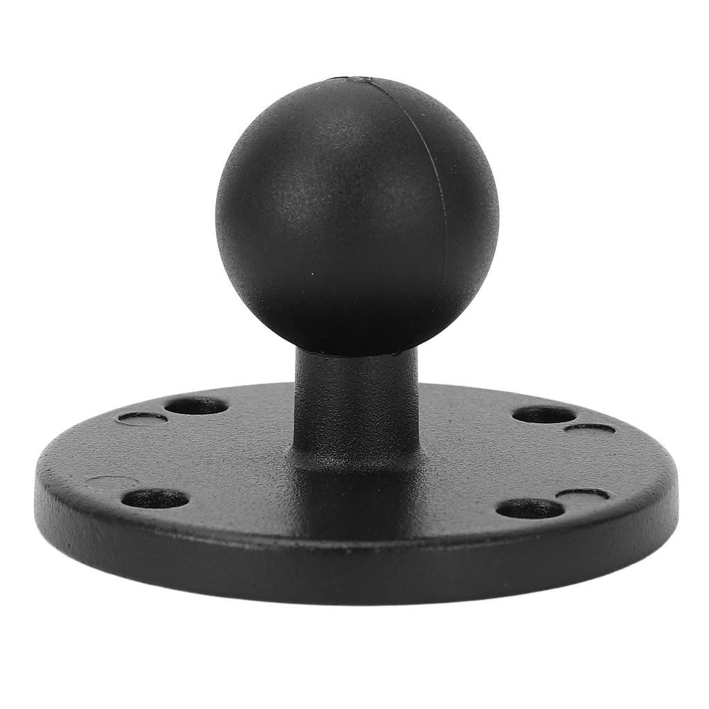 Metal AMPS Adapter Plate 1in Round Ball Mount 4 Hole Pattern Drill Base Aluminium Alloy for Bracket