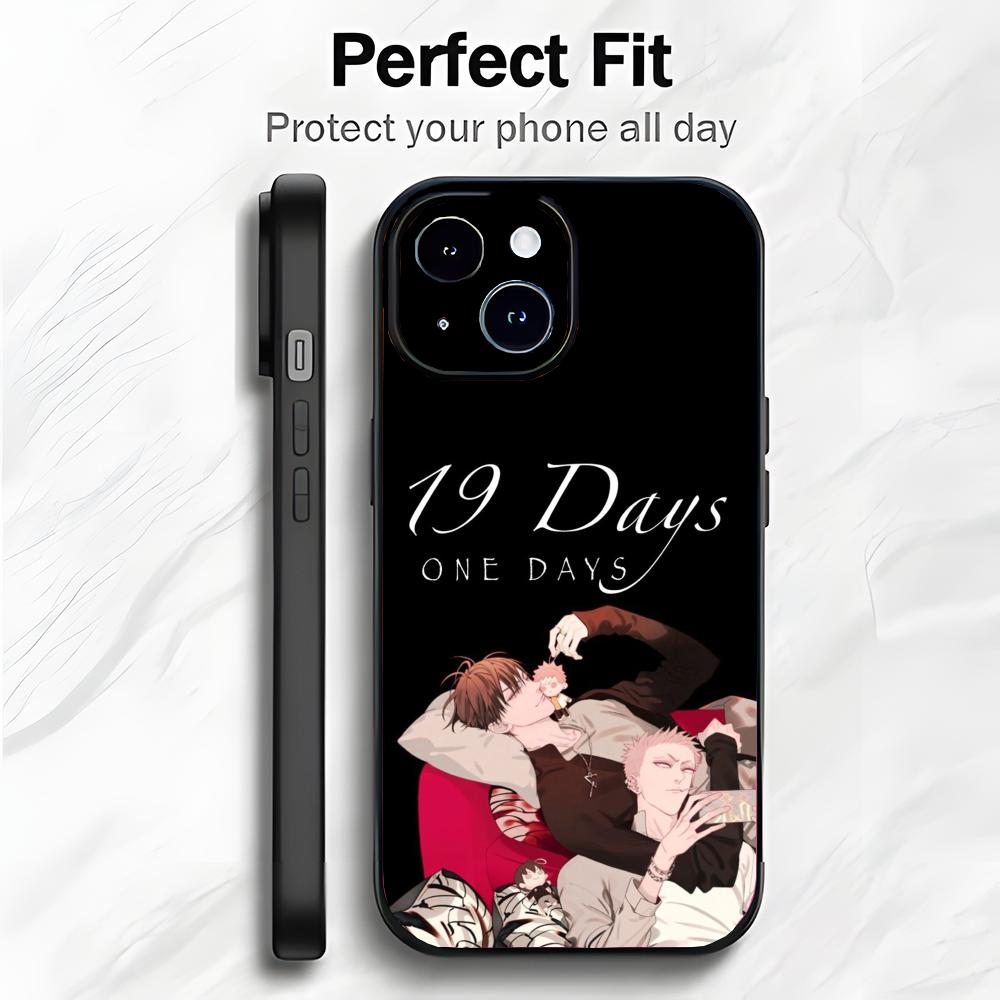 Popular Manhua 19 D-Days Phone Case Phone Case Soft Packaging Lightweight For iPhone17 16 15 14 13ProMax