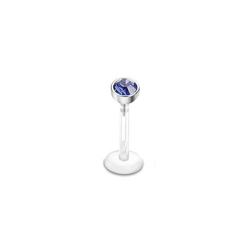 Bobisty 16G Hypoallergenic Stainless Steel Labret Lip Stud Piercing for Women Men CZ Forward Helix Earrings Cartilage Piercing