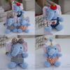 Elephant Stuffed Animal Plush Key Chain Multiple Style Children Birthday Gift