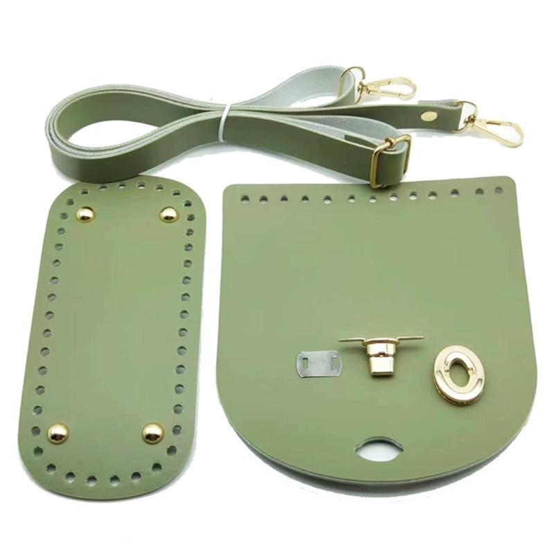 Verstelbare Riem PU Leer Tas Bodem Knutselbenodigdheden Voor Handgeweven Schoudertas DIY Crossbody Schoudertas Naaien