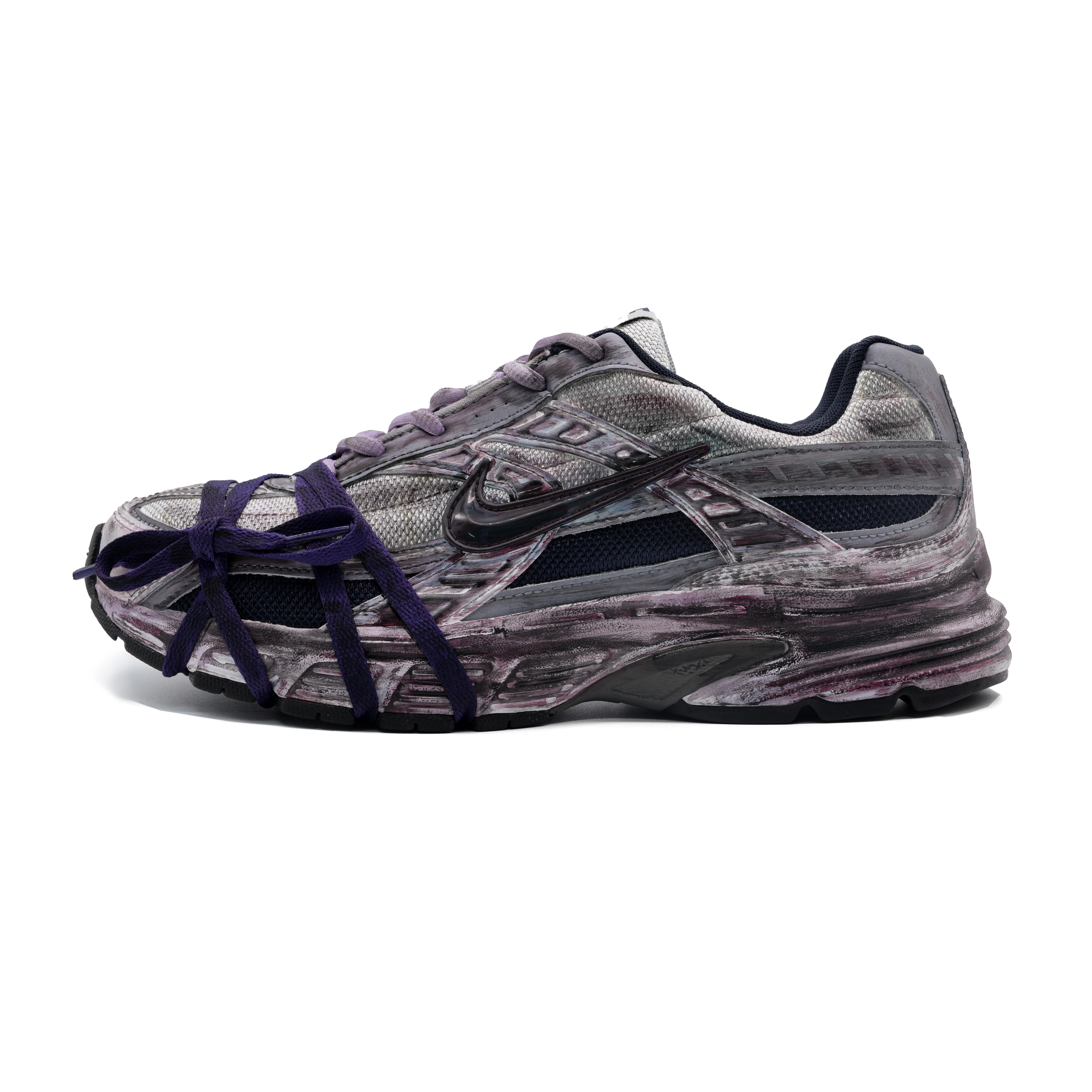 

Мужские кроссовки для бега Nike Initiator Low top Черно-фиолетовые 394055-101Team164 Случайная упаковка 43