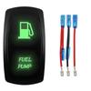 1 Pc Green 12V/24V Rocker Toggle Switch With Jump Wire for Car Boat Truck Marine Yacht Trailer Tractor Jeep YJ JK Vans SXS Battery Switches5