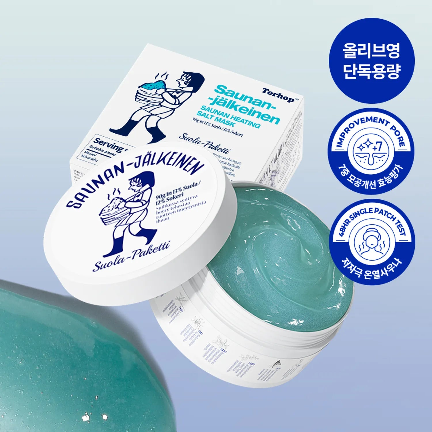 Torhop Saunan Heating Salt Mask 90g 90g