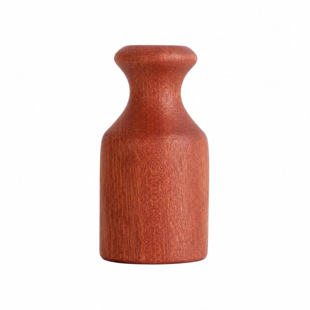 Wooden Flower Vase Aesthetic Wood Decorative Rustic for Home Decor