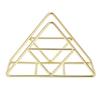 Napkin Holder Fashion Thickened Widened Triangular Freestanding Metal Wrought Iron Vertical Tissue Holder