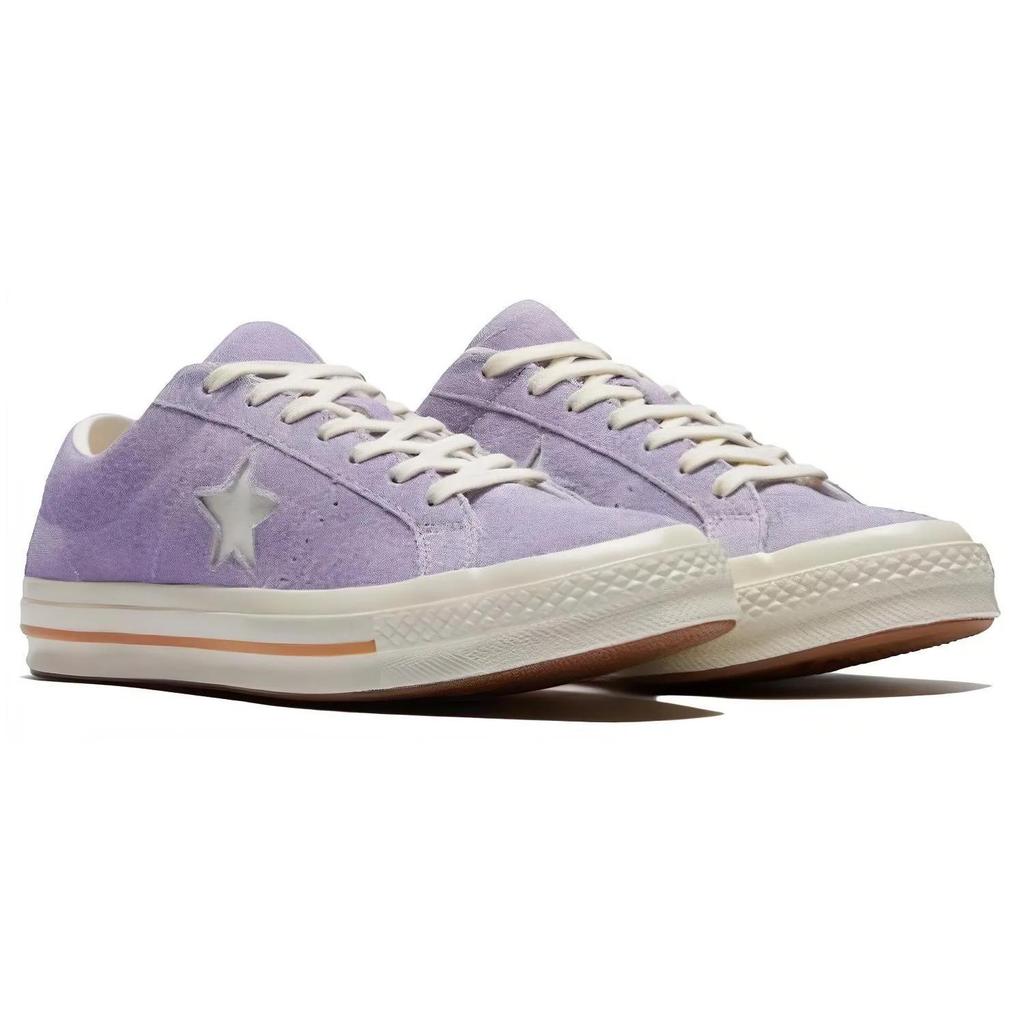 Converse One Star Low 'Purple' (Unisex) Purple / Ivory Canvas Shoes 164218C