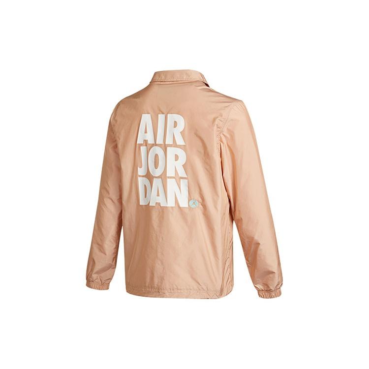 Air Jordan Letter Printing Sports Jacket   Pink  Men s CZ4825-805 L