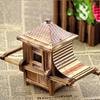 Durable Kids Toys official Sedan Chair Hand-carried Sedan Chair Model Ancient Ornaments Simulation Model Wooden Crafts