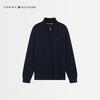 Tommy Hilfiger Men's Half-Zip Stand Collar Pullover Sweatshirt