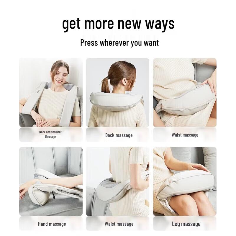 CLORIS Foldable Heated Neck Massager CN plug (adapter included)