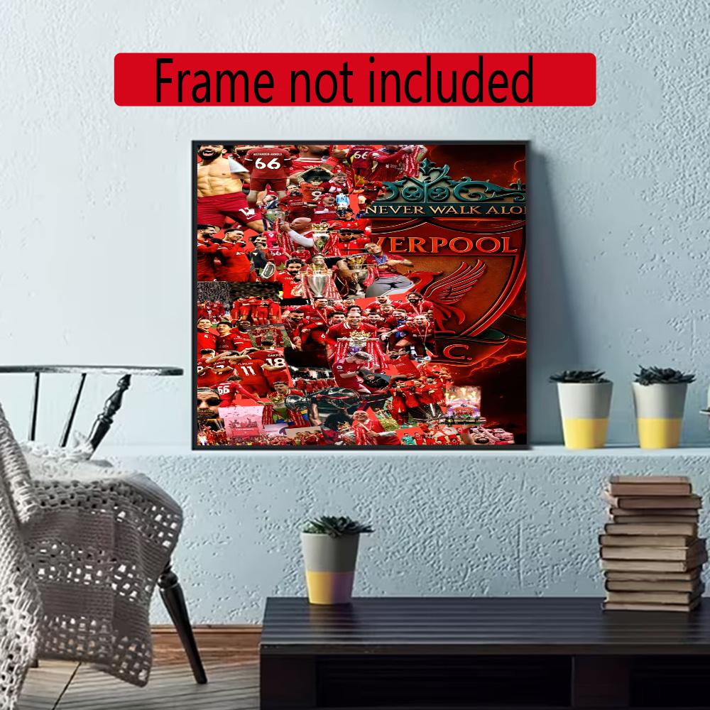 Liverpool Diamond Painting Round Diamond Mosaic Rhinestones Diamond Embroidery Craft Kit Wall Decor Without Frame