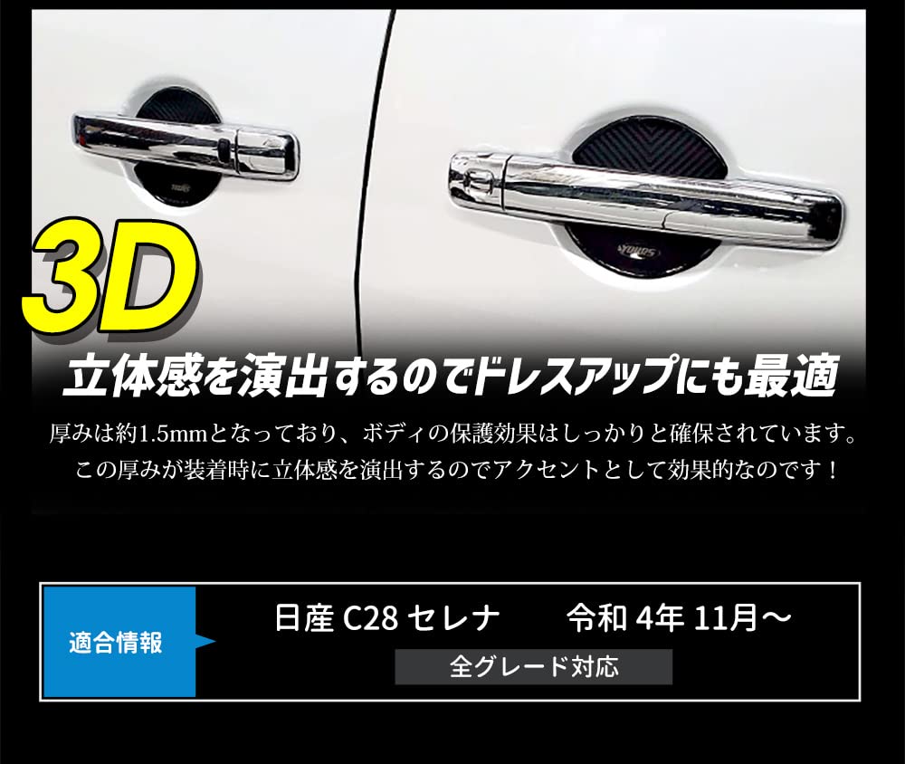 YOURS C28 SERENA Exclusive Door Scratch Prevention Door Protector [CS]