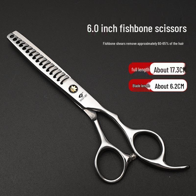 

Набор профессиональных парикмахерских ножниц 6 дюймов: Прямые и филировочные ножницы