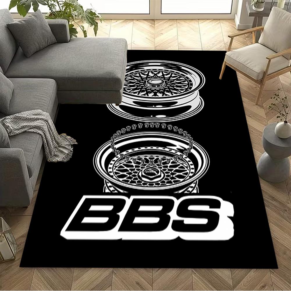 Bbs Wheel Floor Rug Office Rug Perfect for Game Room Study Room Decorate Room Living Rooms Antislip Carpet Decorate Offices