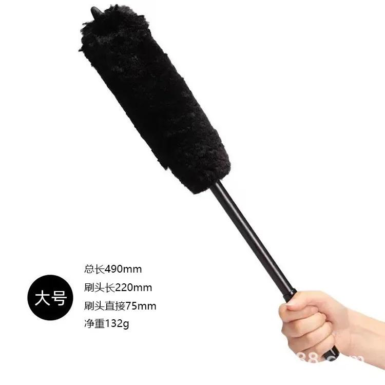 Car Wheel Universal Plush Soft Alloy Wheel Cleaning Brush Detail Brush For Car Motorcycle Maintenance Cleaning Tools
