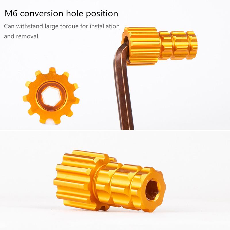 Bicycle Crank Cap Tool 2 In 1 For Xtr M9100 Bicycle Crank Arm Cover Screw Wrench Cycling Crankset Installation Tools