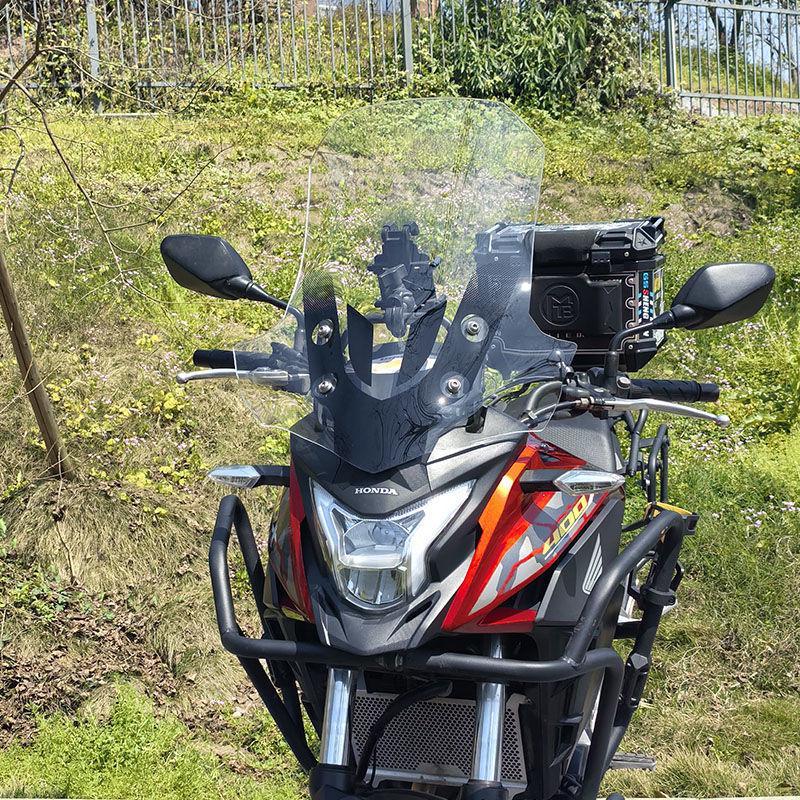 Pare-brise amélioré pour Honda CB400X/500X, Déflecteur de vent étendu