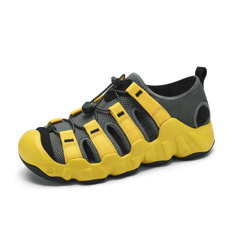 Fashion Summer Leisure Vacation New Men Young Fashionable Design Soft Sole Sandals Outdoor Teenagers Non-slip Comfortable Sport Sandals