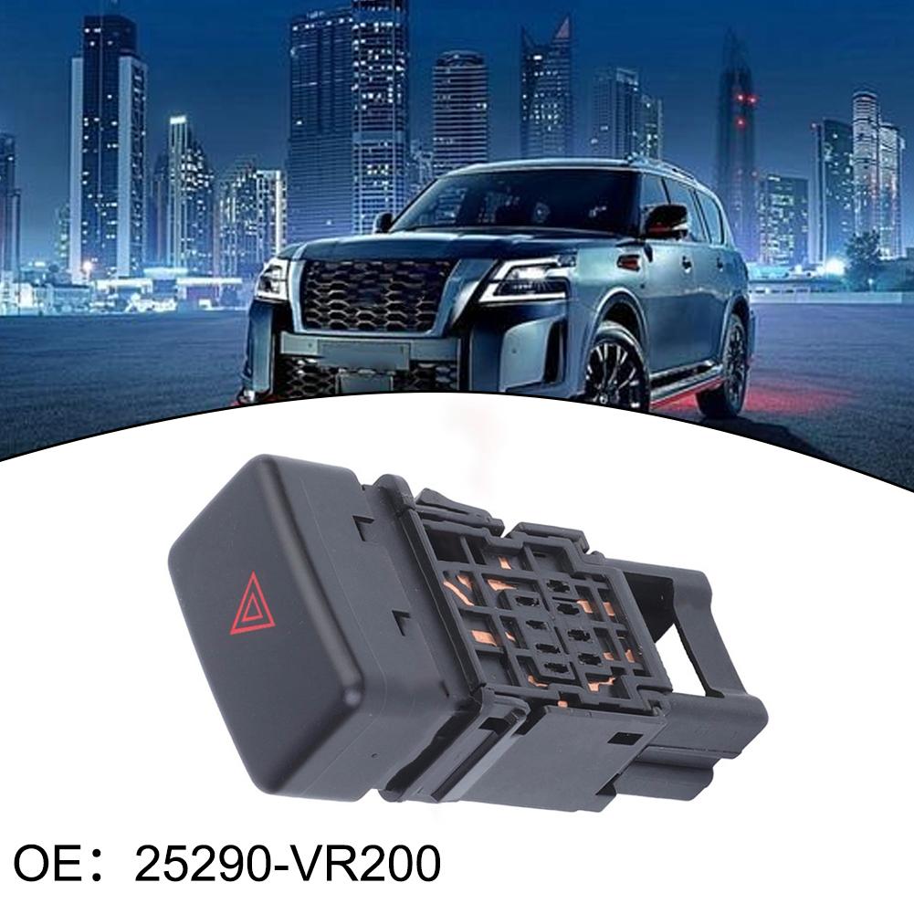 25290-VR200 25290VR200 For Nissan Patrol Hazard Light Switch Button Hazard Light Switch Button Car Accessories Interiors