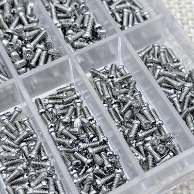 1000pcs Stainless Steel Glasses Watches Mobile Phones Tablets Screws Nuts Screwdrivers Hardware Bathroom Kitchen