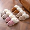 Fashion Slippers Women Winter Indoor Soft House Shoes Fashion Indoor Outdoor Comfort Warm Flat Slides Men Couples Plush Home Slippers