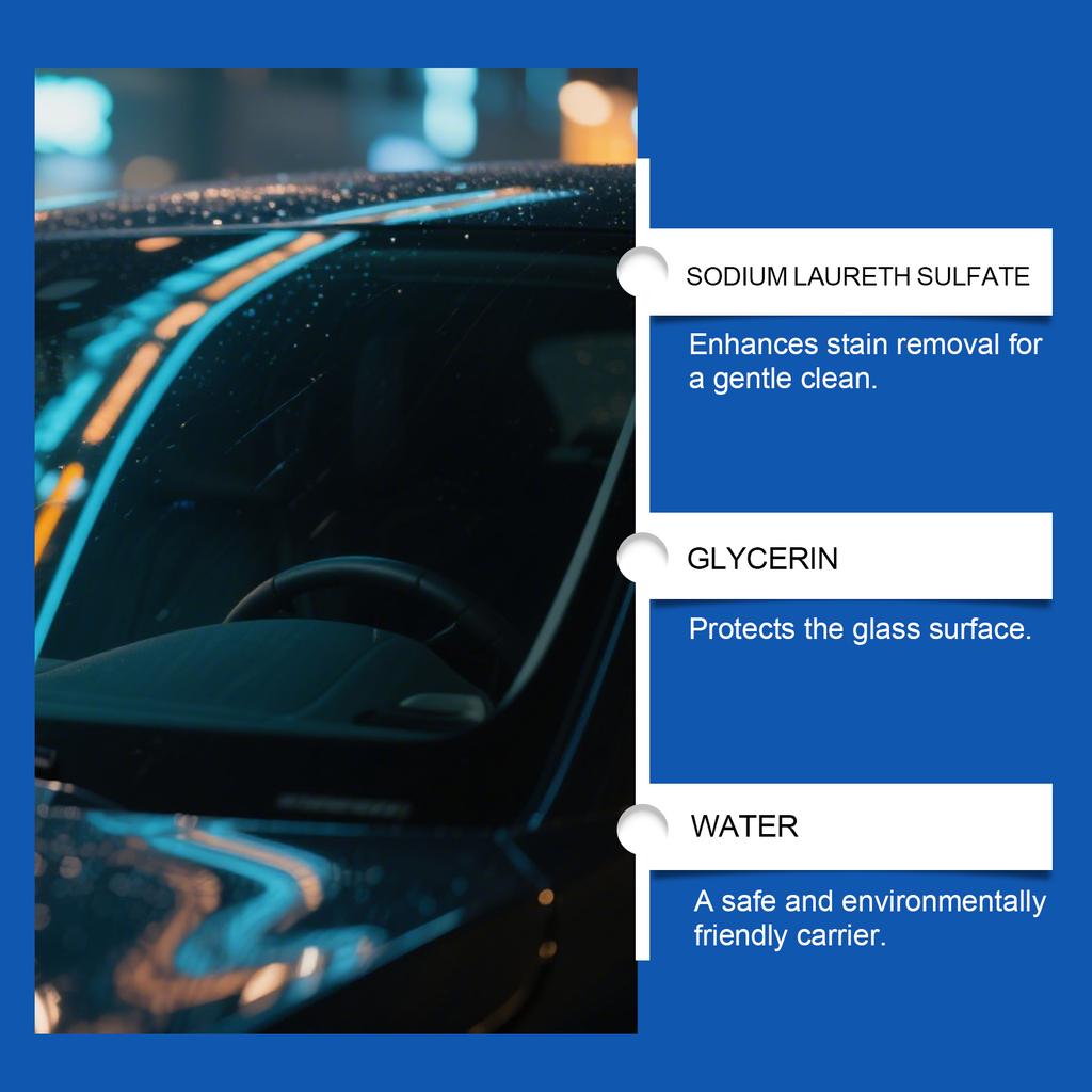 Car Cleaning Spray; Car Glass Cleaner; Car Glass Decontamination Spray(237ml)