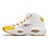 Reebok Question Mid Gule Tå Unisex Joggesko Hvit Ultrafiolett FX4278