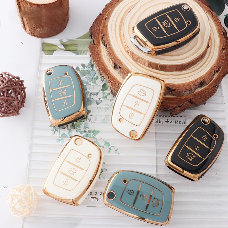 Tpu Car Key Cover Case Protection Shell For Hyundai Ix25 Ix35 Ix45 I10 I20 I30 Hb20 Elantra Solaris Sonata Santa Fe Sport Tucson