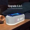 4-in-1 Fast Wireless Charger with Alarm Clock and Temperature Display (15W)