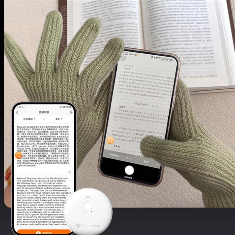 B03B-AI 102 Intelligent AI Mobile Assistant 50 Languages Bluetooth Voice Translator Audio Photo Recognition Translation