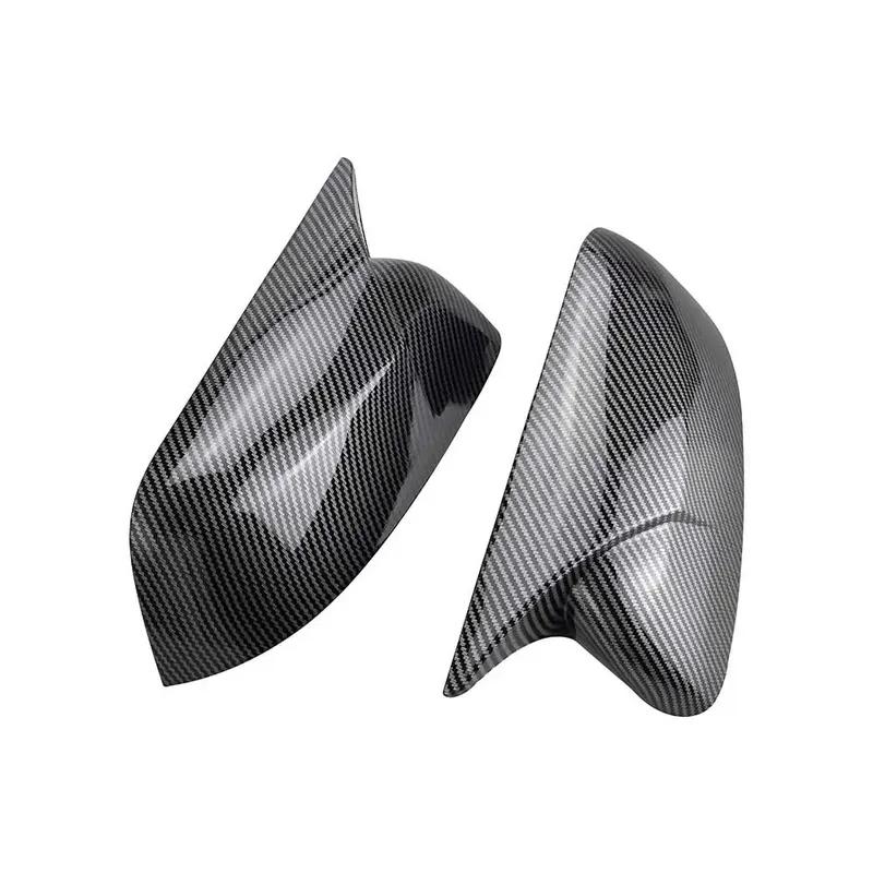 For Ford Explorer 2011 2012 2013 2014 2015- ABS Car Rearview Side Mirror Cover Wing Cap Exterior Door Trim Adhesive Sticker