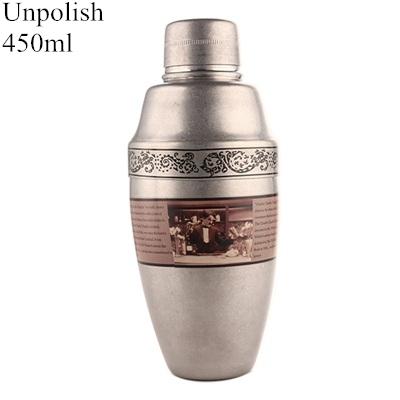 650ml/800ml Boston Cocktail Shaker With Etched Pattern Bar Cocktail Shaker Tin Set Bar Tool