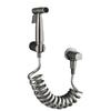 Brush Gold Handheld Toilet bidet sprayer set Accessories Black Bidet Faucet for Bathroom sprayer shower head self cleaning Gray