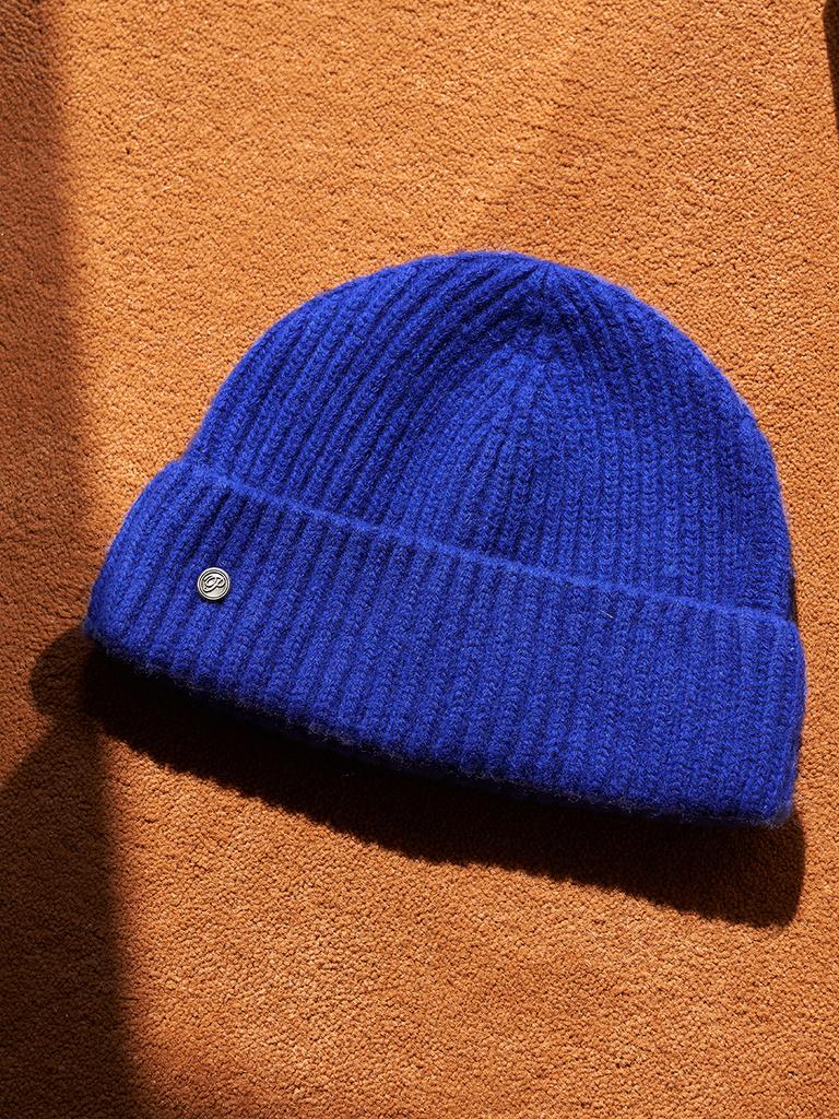 Poejidam [Everydaylife] Wool Beanie_Royal Blue (Unisex)