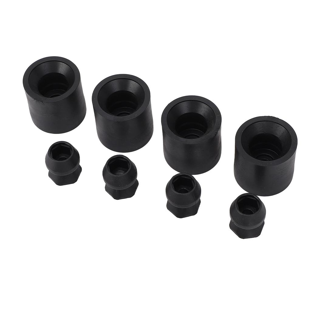 Trailer Door Holder Kit Low Profile Rubber Window Door Bumper Holder Reduce Impact Prevent Shaking for RVs Horse Trailer