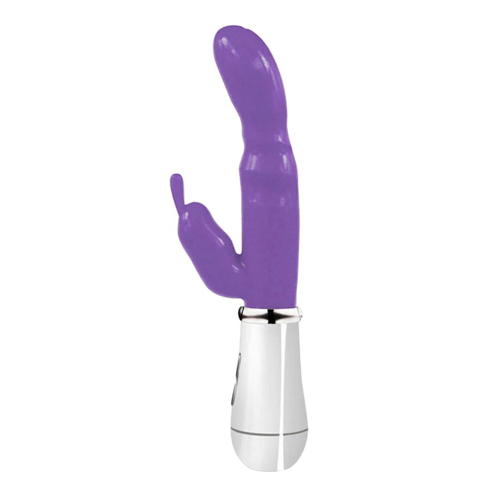 Vodotěsný vícerychlostní dildo vibrátor s dvojitým G-bodem masážní hračka pro dospělé