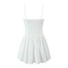 Pure Desire French Sexy Three-dimensional Steel Ring Keel Waist Dress Women's Lace Tube Top Button Suspender Splicing Skirt