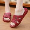 Midsole Women's One-Strap Non-Slip Casual Sandals - Soft Sole Slippers for Outdoor & Home Wear - Perfect for Moms & Elderly