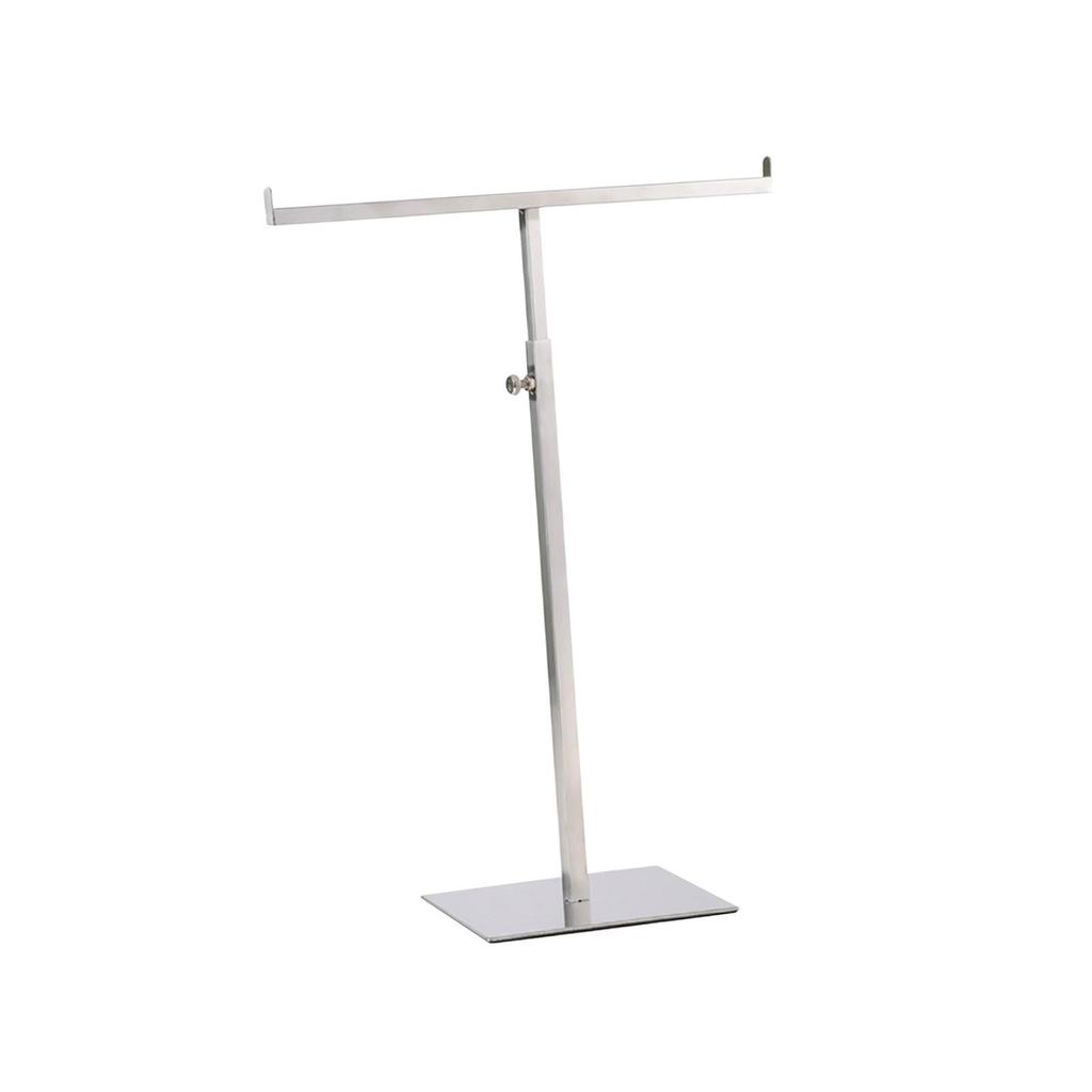 Display Stand T Shaped Adjustable Height Jewelry Organizer Stand Hanging Jewelry Stand Handbag Display Stand for Boutique Store