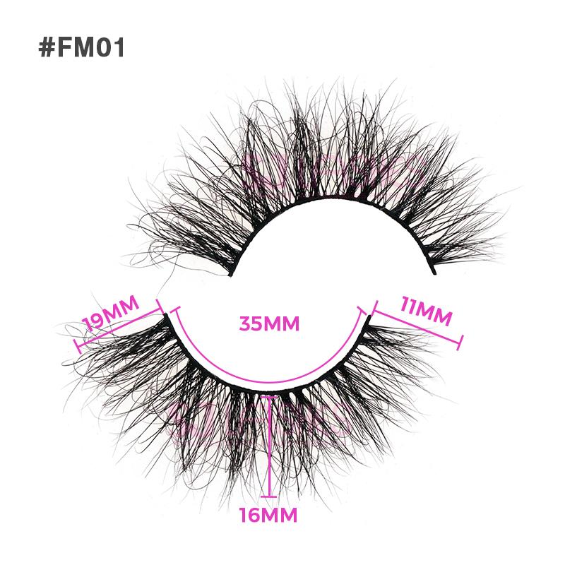 Best Sale Full Volume and Classic 3D Mink Eyelashes Vendor Real Fluffy Mink Strip Lashes Reusable (25-30 Times)