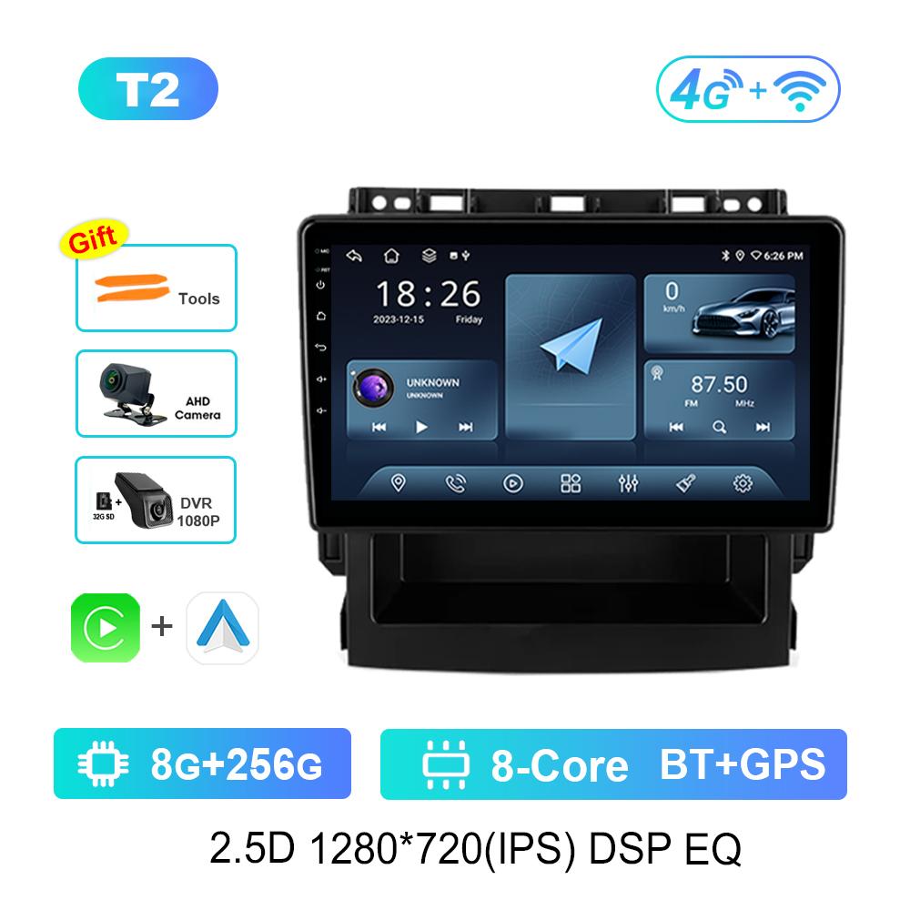 Car Radio Multimedia Player Android Auto for Subaru Forester 5 Impreza 5 2018 - 2025 GPS Navi WiFi DSP Stereo BT 4G Cooling Fan