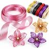 Soft Texture Flower Mesh Fabric Easy to Shape Craft Mesh Fabric  Silk Flower Making