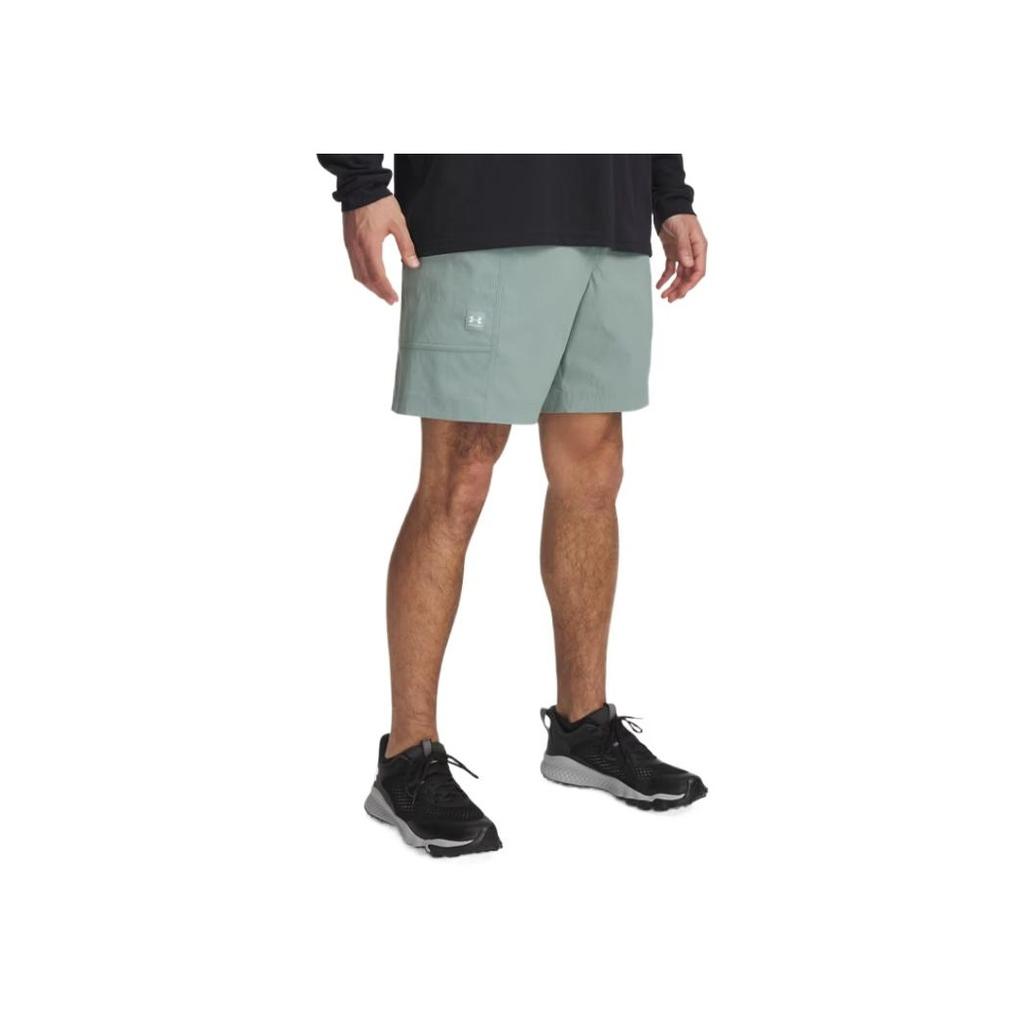 Under Armour Expanse Woven Series Fashionable Simple Stylish Casual Shorts Men shorts Silicon-Green 6000996-348