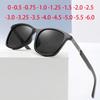 Anti-Glare Short-Sight Lens Square Polarized Men Sunglasses  Driver Diopter Sun Glasses For Women 0 -0.5 -0.75 To -6.0