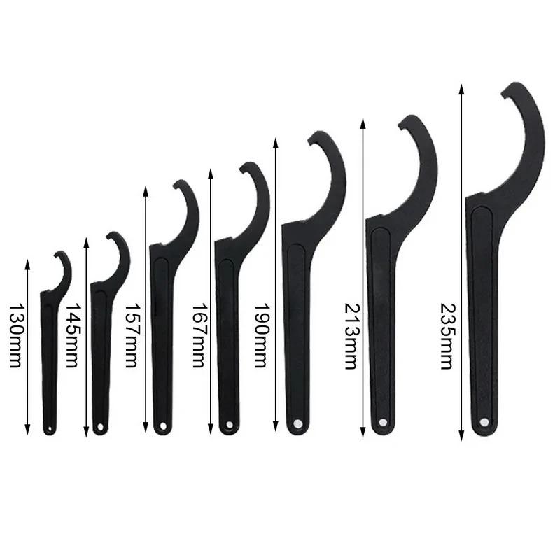 

22-72mm Wrench Spanner Tool Adjuster Motorcycle Bike Absorber Shock Spanner Pre Load Hook C Spanner Tool Set Universal Hand Tool 22-26