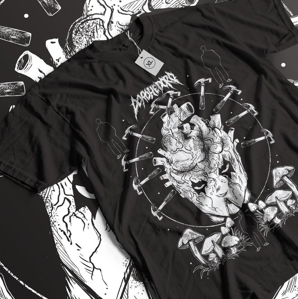 Футболка Dorohedoro Добро пожаловать в Хаос  Унисекс футболка Doro для любителей анимеУнисекс футболка L