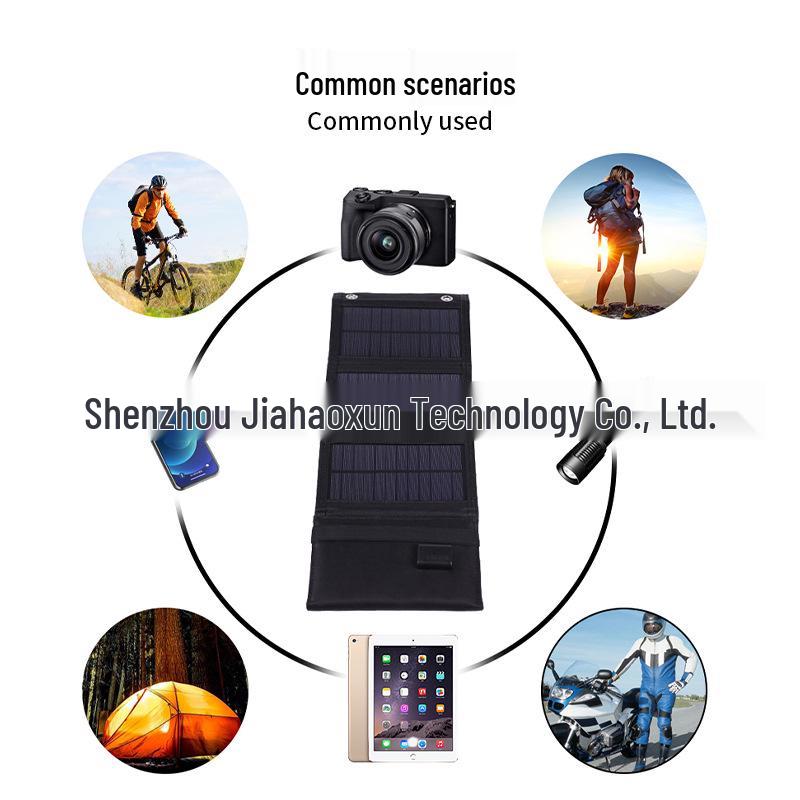 20W Waterproof Solar Charging Foldable Bag for Outdoor Travel
