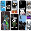 Cartoon Schnauzer Dog Fundas For Samsung A53 A33 A23 A13 A73 A12 A22 A32 A42 A52 A72 A50 A51 A71 A14 A34 A54 Case